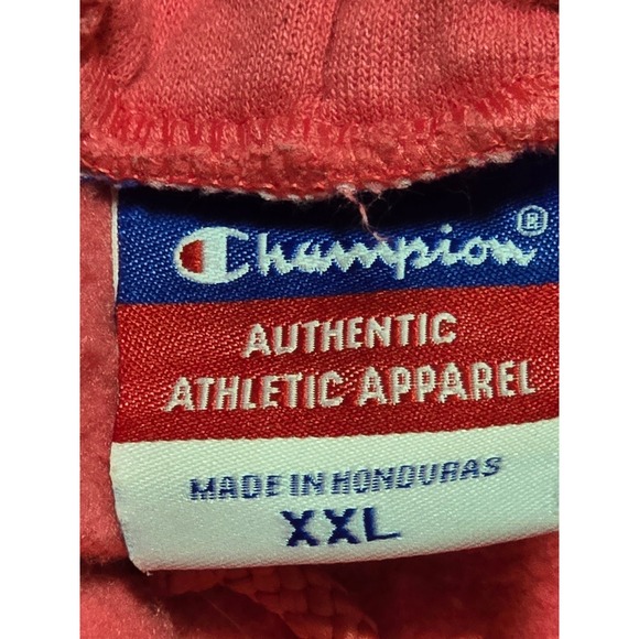 Abercrombie & Fitch Alaska Hoodie Sweatshirt Pink Champion Athletic XXL /0271 - Picture 4 of 4